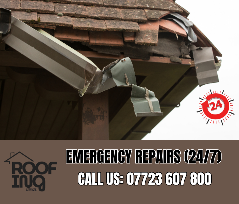 24/7 emergency roof repairs across Totnes