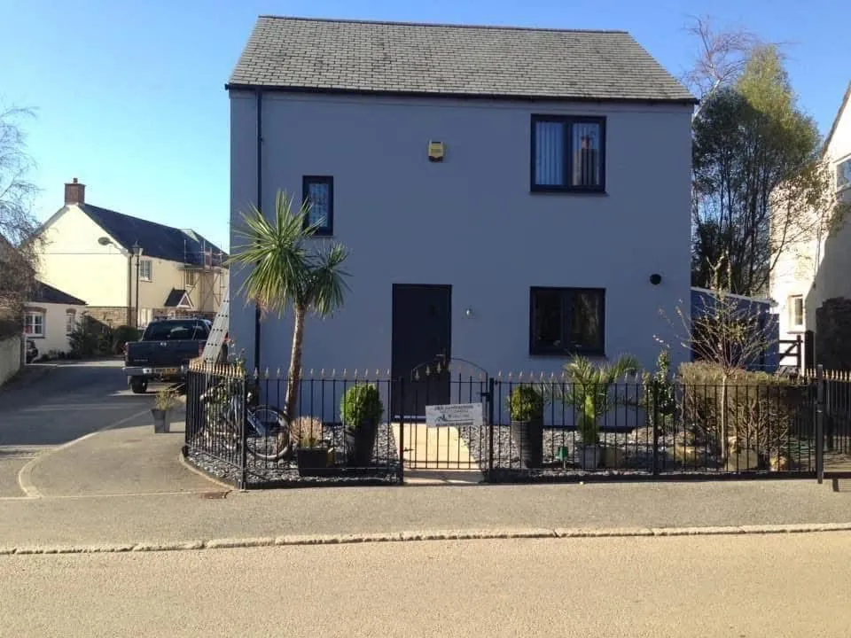 Finished exterior painting and roofline work in Totnes